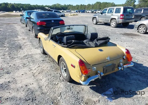 1972 Mg Midget из США, поврежденный, VIN GAN5UC115532G